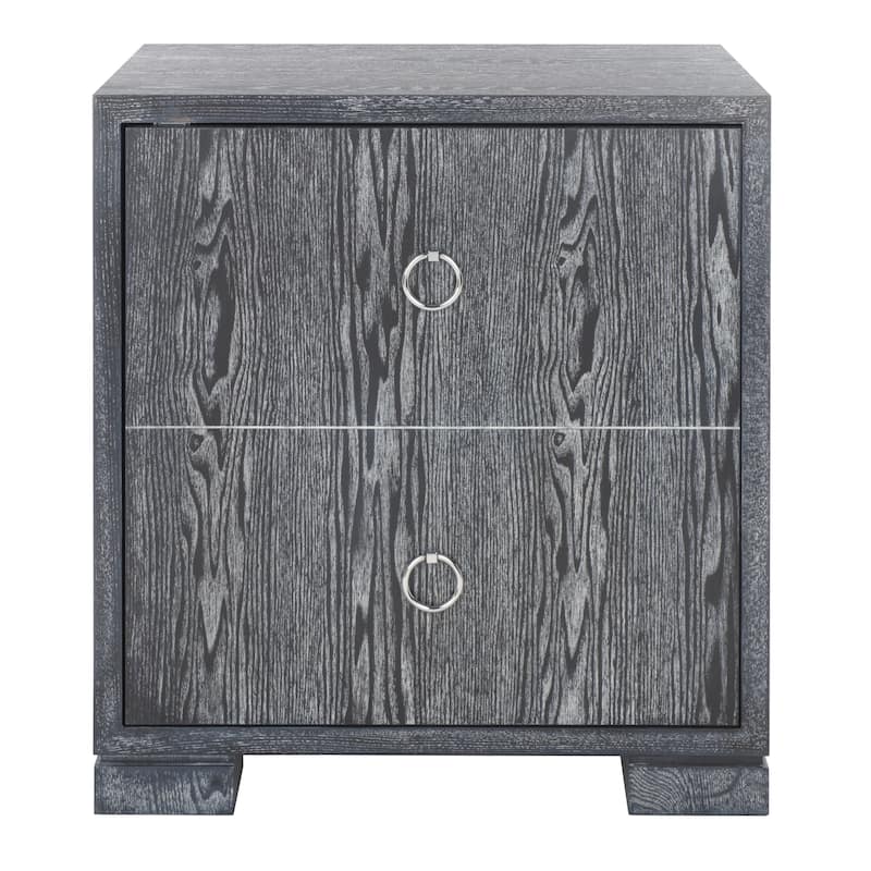 SAFAVIEH Couture Kristien White/ Gold Lacquer Chest - 24Wx18Dx26H
