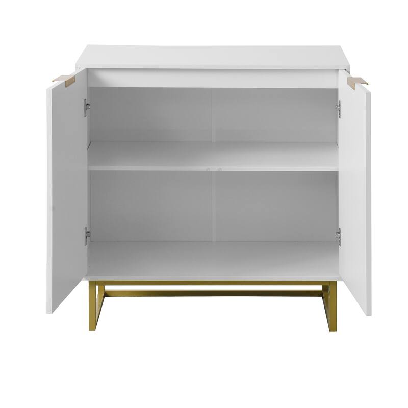 Storage Cabinet with 2 Doors, Modern Buffet Sideboard Cabinet, Kitchen Buffet Cabinet with Storage Sideboard Buffet