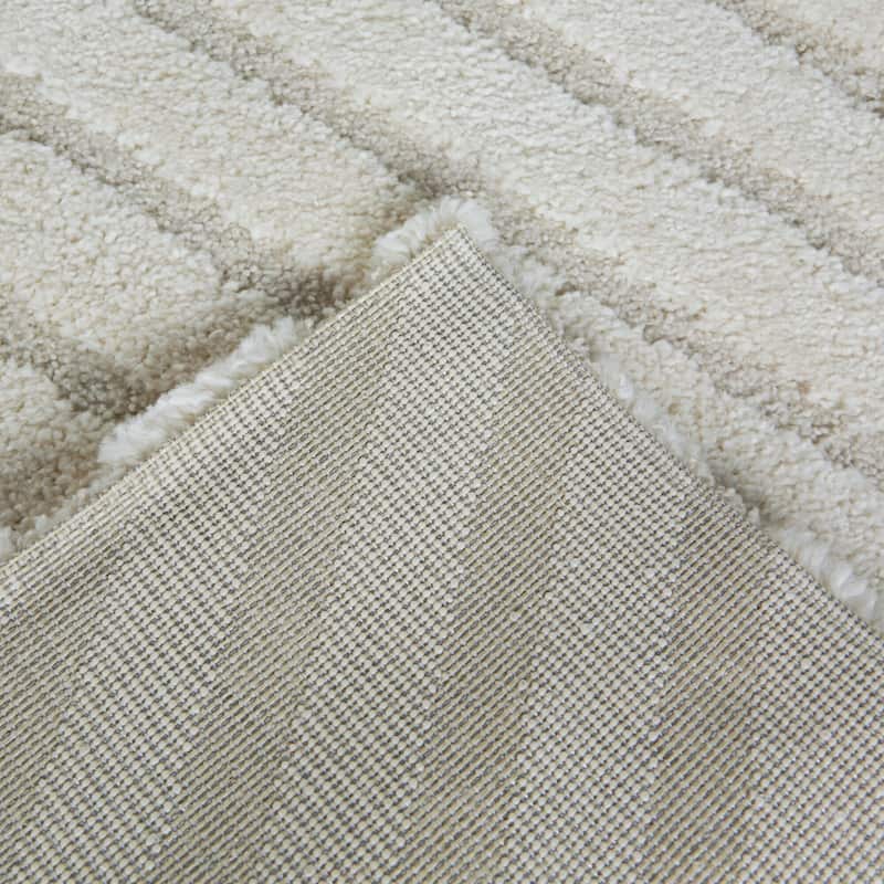 Nikolaus Modern Striped Area Rug