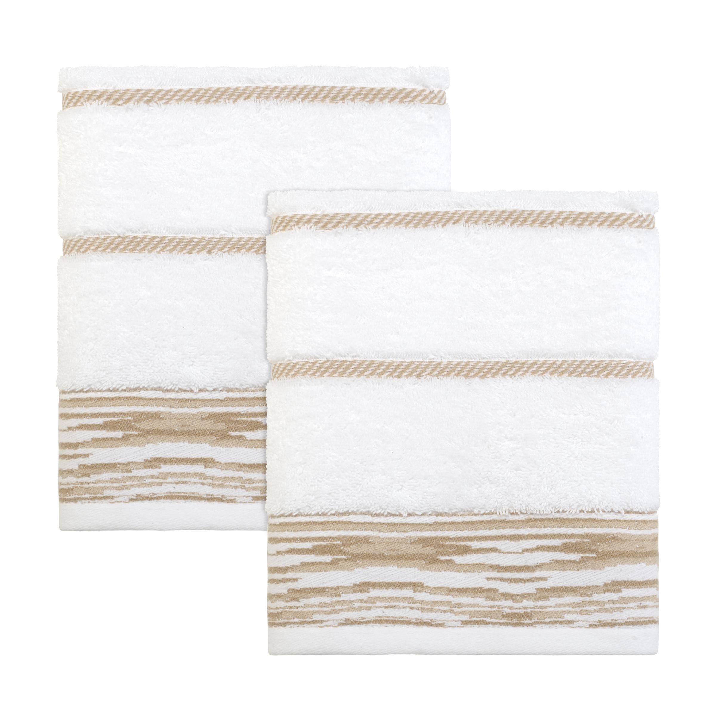 Nicole Miller Sydney 2-Pack Hand Towel Set - Hand Towel 2 Pack