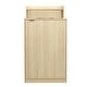 preview thumbnail 20 of 34, Commercial Grade Wooden Tray Top Trash Enclosure with Drop Hole