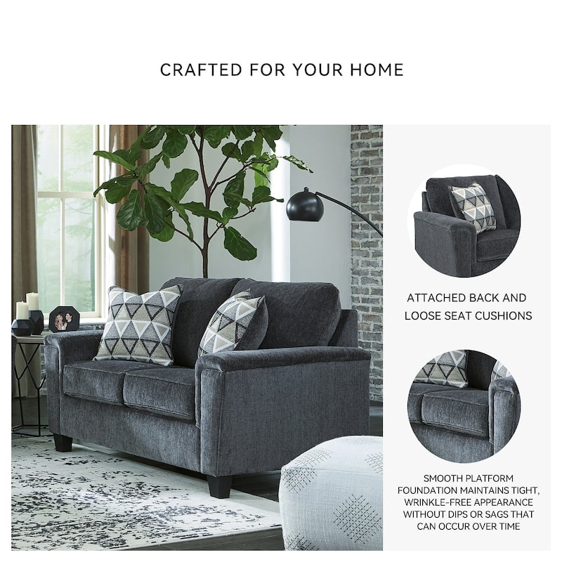 Signature Design by Ashley Abinger Loveseat - 61" W x 38" D x 39" H