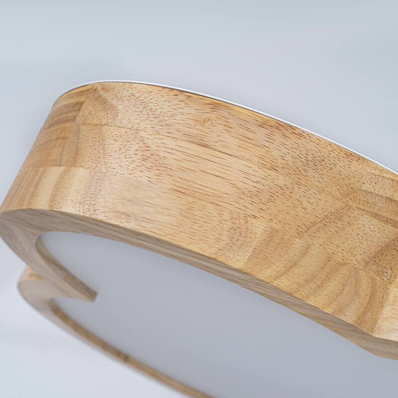 Integrated LED 5CCT Farmhouse Flush Mount Ceiling Light, 5 Color Temperature Selectable