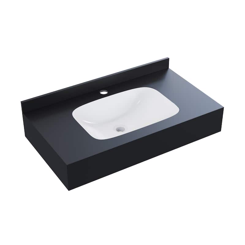 Swiss Madison SM-WS260 Avancer 35-7/16" Rectangular Ceramic Wall