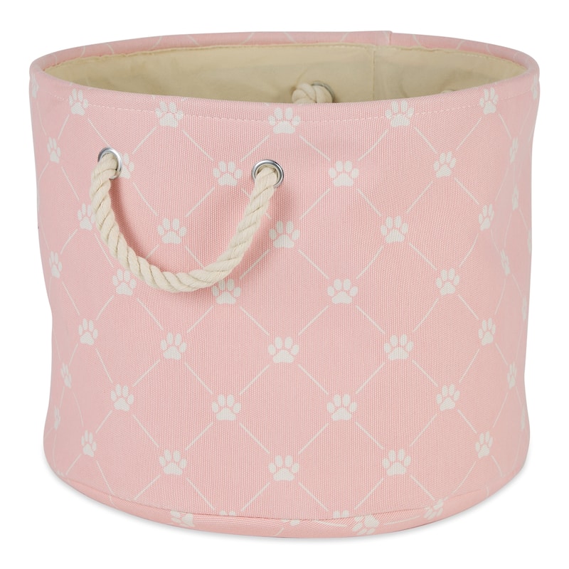 Bone Dry Polyester Pet Bin Trellis Paw