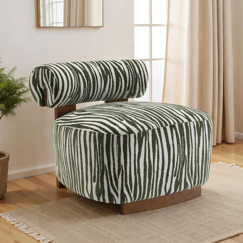 Furniture of America Orynt Modern 30-inch Fabric Accent Chair - Green