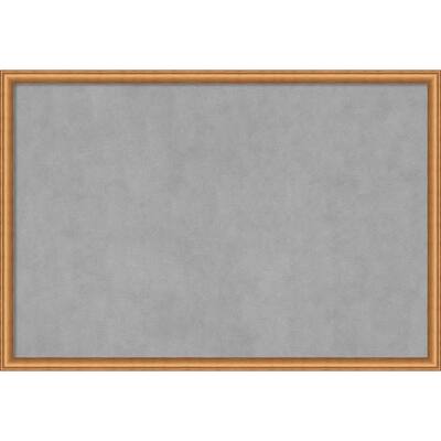 Amanti Art Salon Scoop Copper Framed Magnetic Board