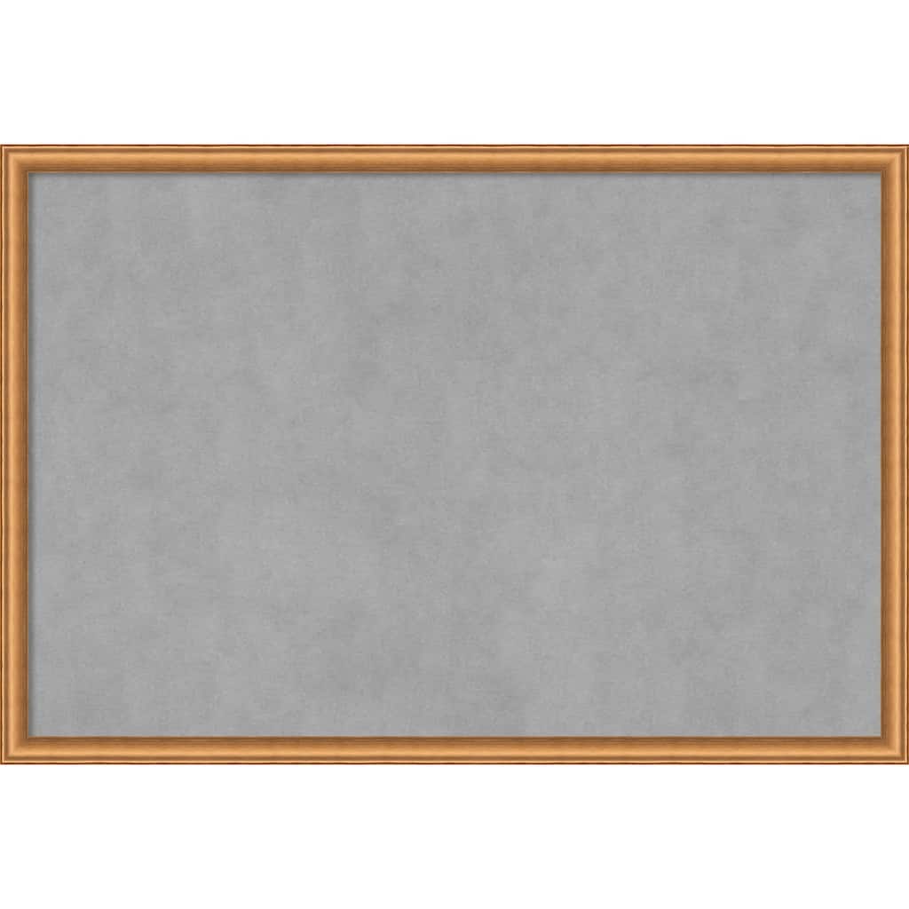 Amanti Art Salon Scoop Copper Framed Magnetic Board