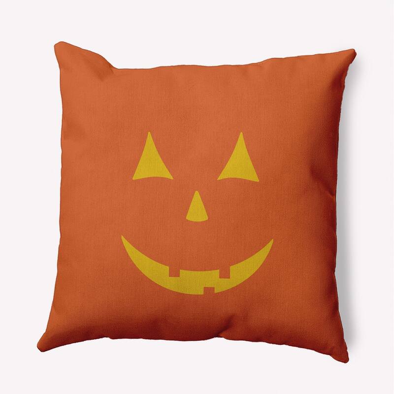 Halloween JackoLantern Accent Pillow - Nutmeg - 18" x 18"