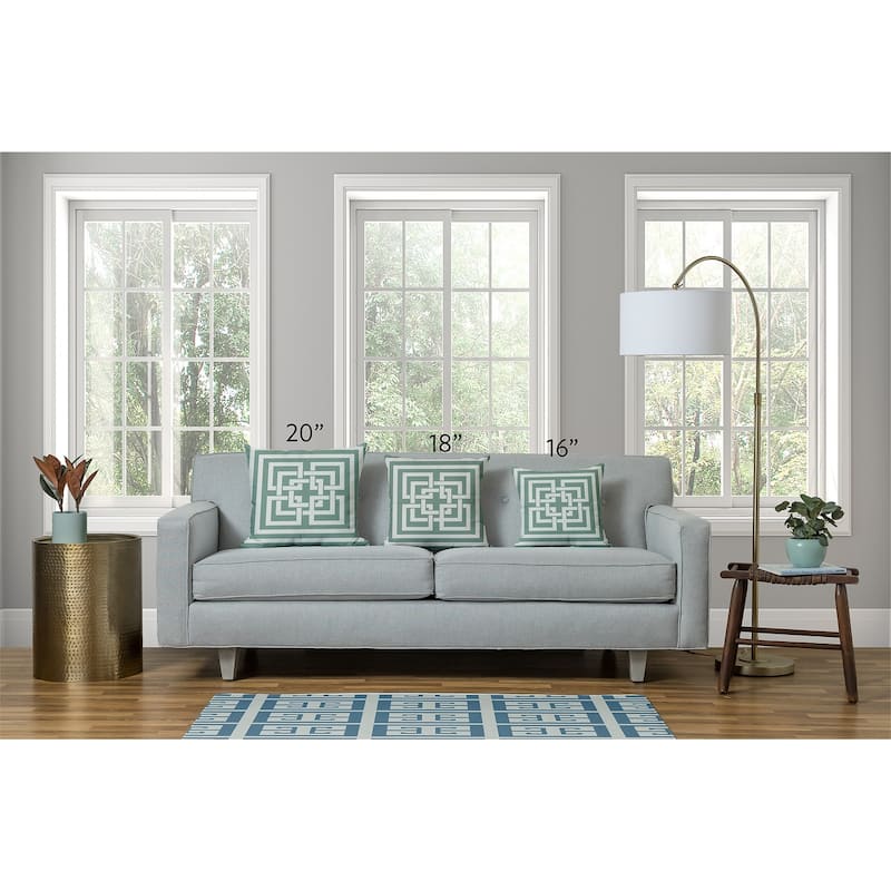 Compass Nautical Decorative Indoor Pillow