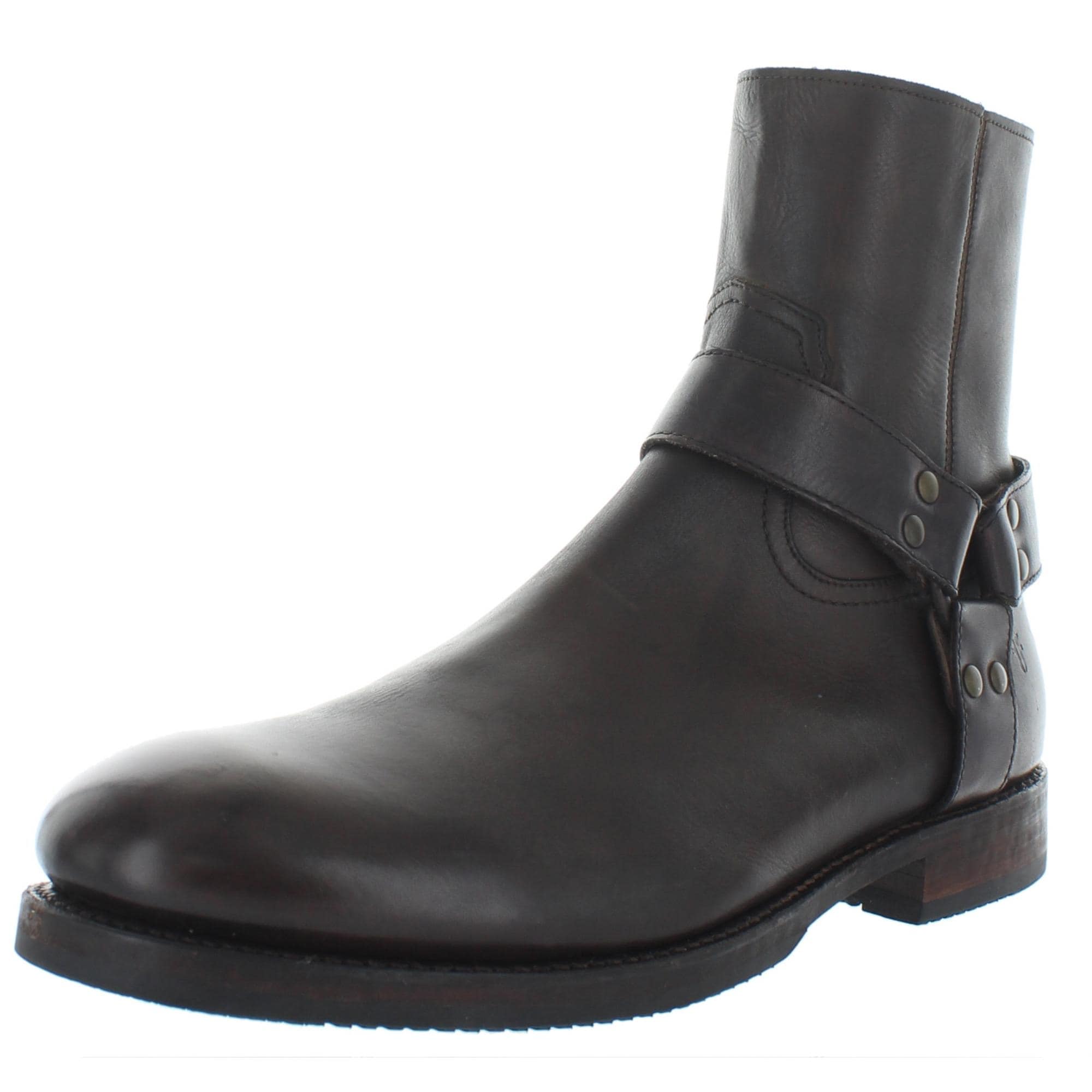 Frye Mens Nelson Harness Ankle Boots 