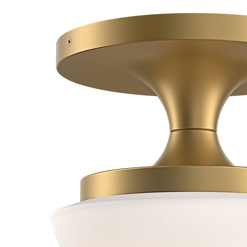 Hinkley Lighting 47811 Knox 8" Wide Semi-Flush Bowl Ceiling Fixture