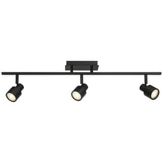 Access Lighting Lincoln 3 Light Adjustable LED Track - Matte Black