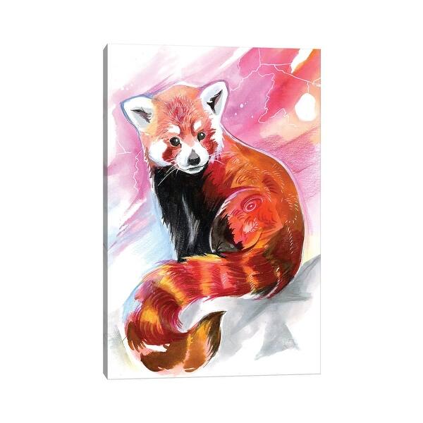 Icanvas Red Panda By Katy Lipscomb Canvas Print Overstock