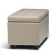 preview thumbnail 24 of 128, WYNDENHALL Essex 34-in. Wide Rectangular Storage Ottoman