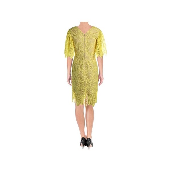 dress the population yellow dress