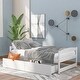 preview thumbnail 39 of 53, Twin Platform Bed with Dual Storage Drawers for Compact Spaces