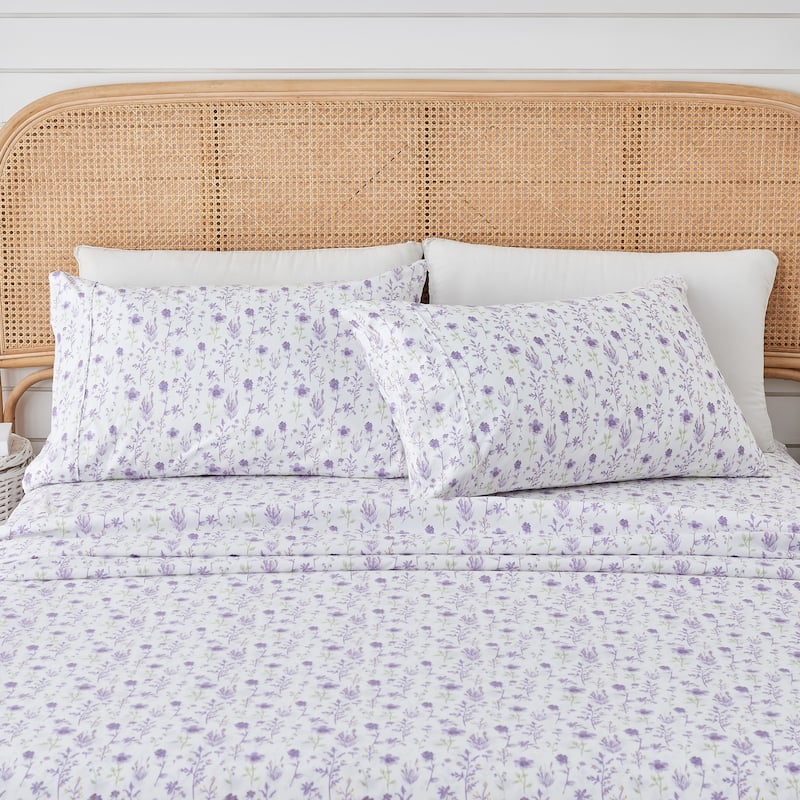 Linery & Co. Ultra-Soft Brushed Winter-Themed Microfiber Sheet Set