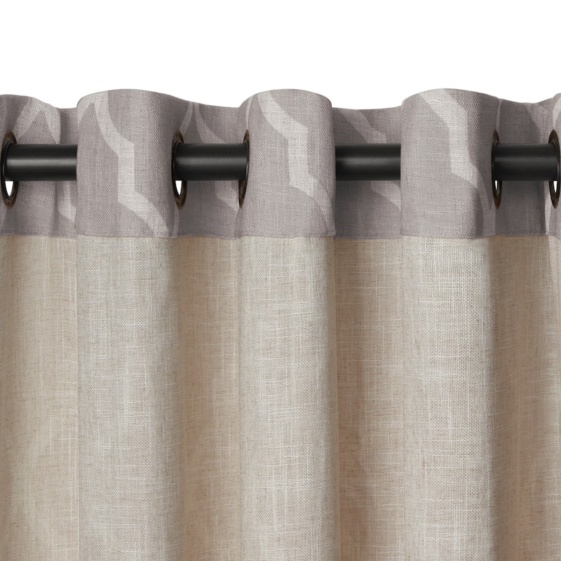Elrene Medalia Grommet Top Curtain Panel