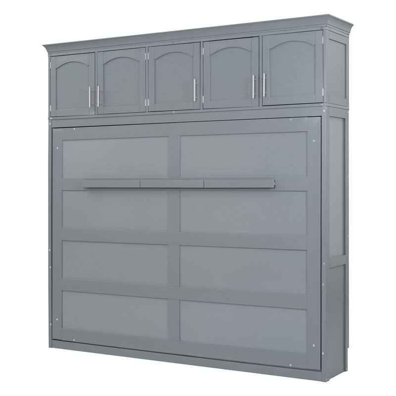Murphy Bed Wall Bed with Top Cabinets（Full Size and Queen Size ）