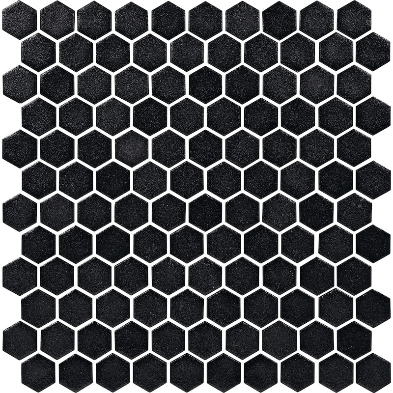 Daltile Uptown Glass 1" Hexagon Mosaic (18 PC Per Carton) (16.92 SQFT Per Carton)