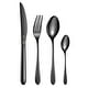 preview thumbnail 35 of 69, vancasso 18/10 Stainless Steel Silverware Set, Flatware Service for 6 or 12 24-Piece - Black