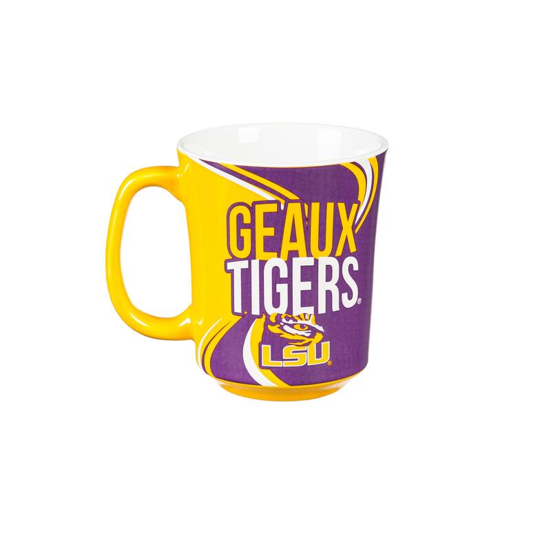 Louisiana State University, 14 oz Ceramic Coffee Mug w/ Gift Box