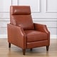 preview thumbnail 3 of 44, Brooklyn Faux Leather Push Back Recliner by Greyson Living