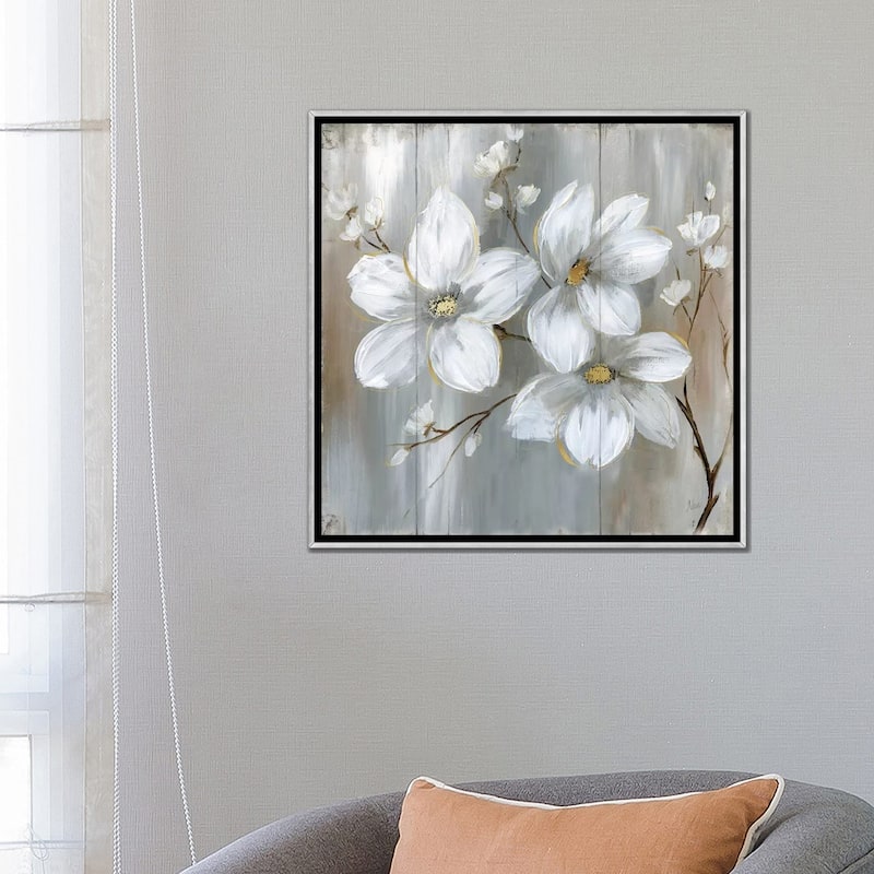 iCanvas "Summer In Neutral II" by Nan Framed