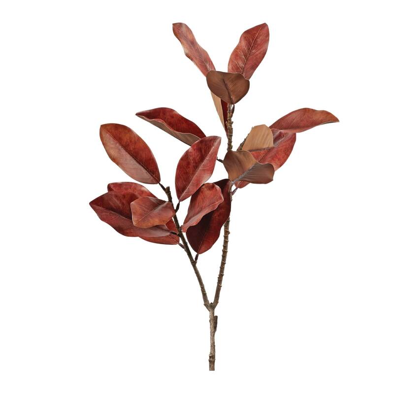 Magnolia Leaf Fall Artificial Spray - 44.5" - Set of 6