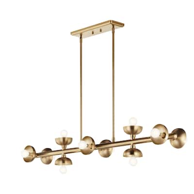 Palta 10-Light Linear Chandelier