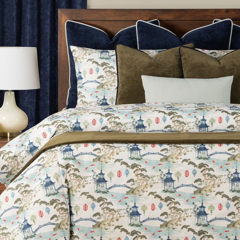 Padma Velvet Throw-Style Bed Scarf