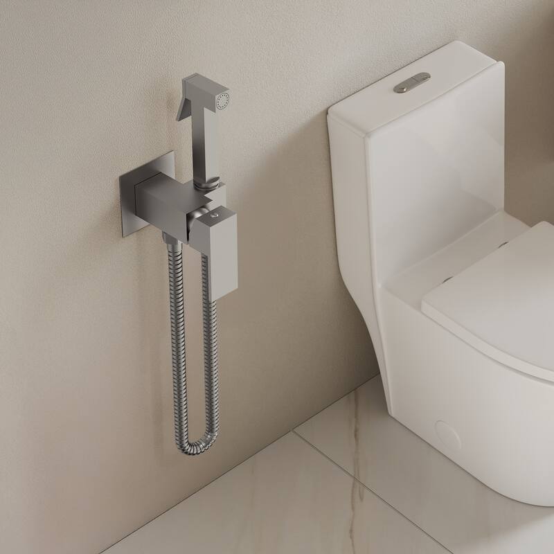Multi-Function Handheld Bidet Sprayer with Temperature Control, Bidet Attachment for Toilet - N/A