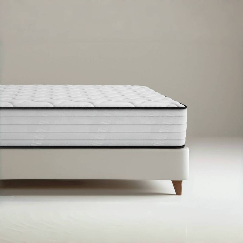 SweDrea 10 in. Medium Firm Cooling Gel Memory Foam Hybrid Mattress with Breathable Comfort, CertiPUR-US Certified