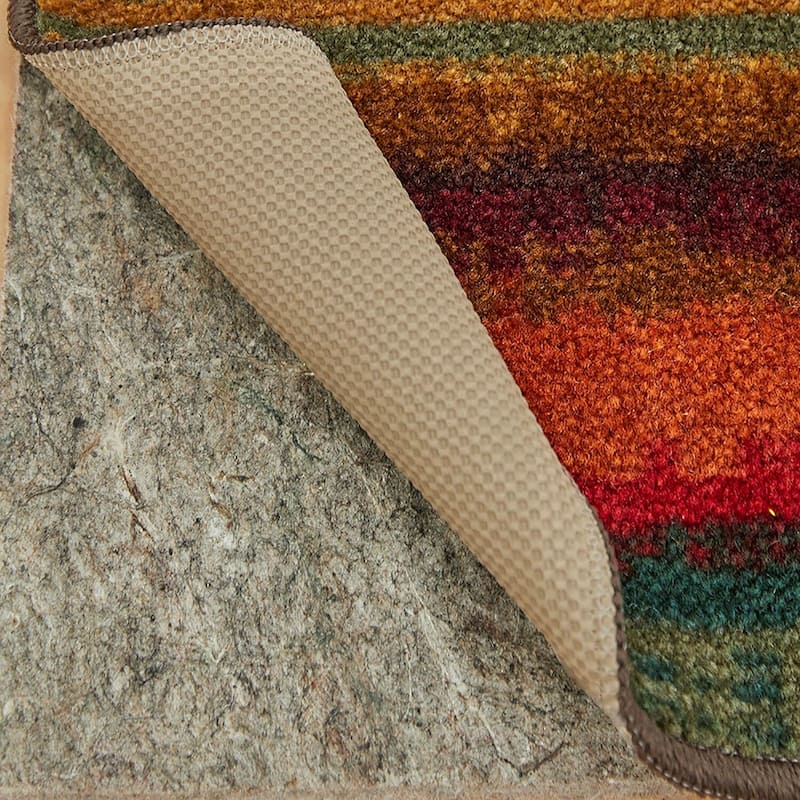 Mohawk Home New Wave Multicolor Boho Stripe Area Rug