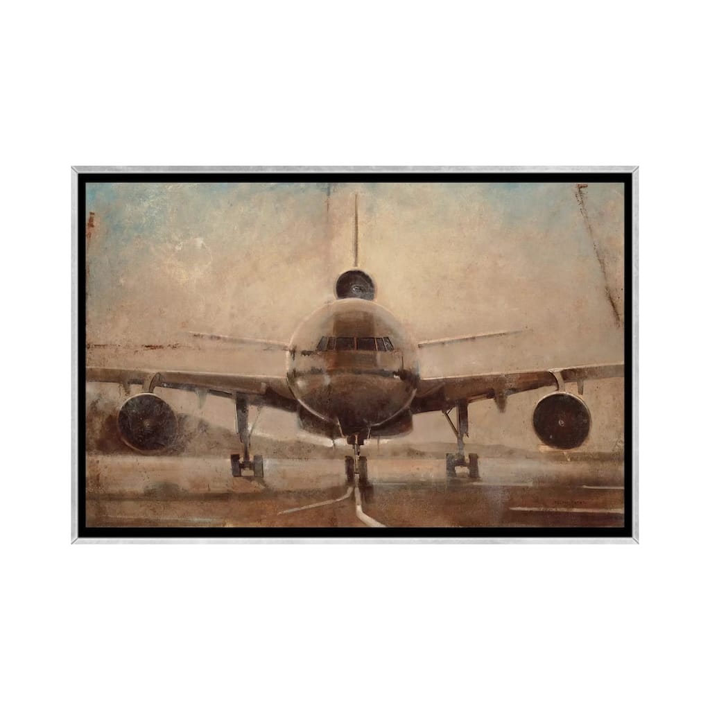 iCanvas "Tonal Plane" by Joseph Cates Framed