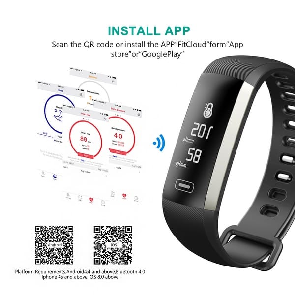 Sports Activity Tracker Smart Watch Bracelet For Ladies S Overstock 31930319