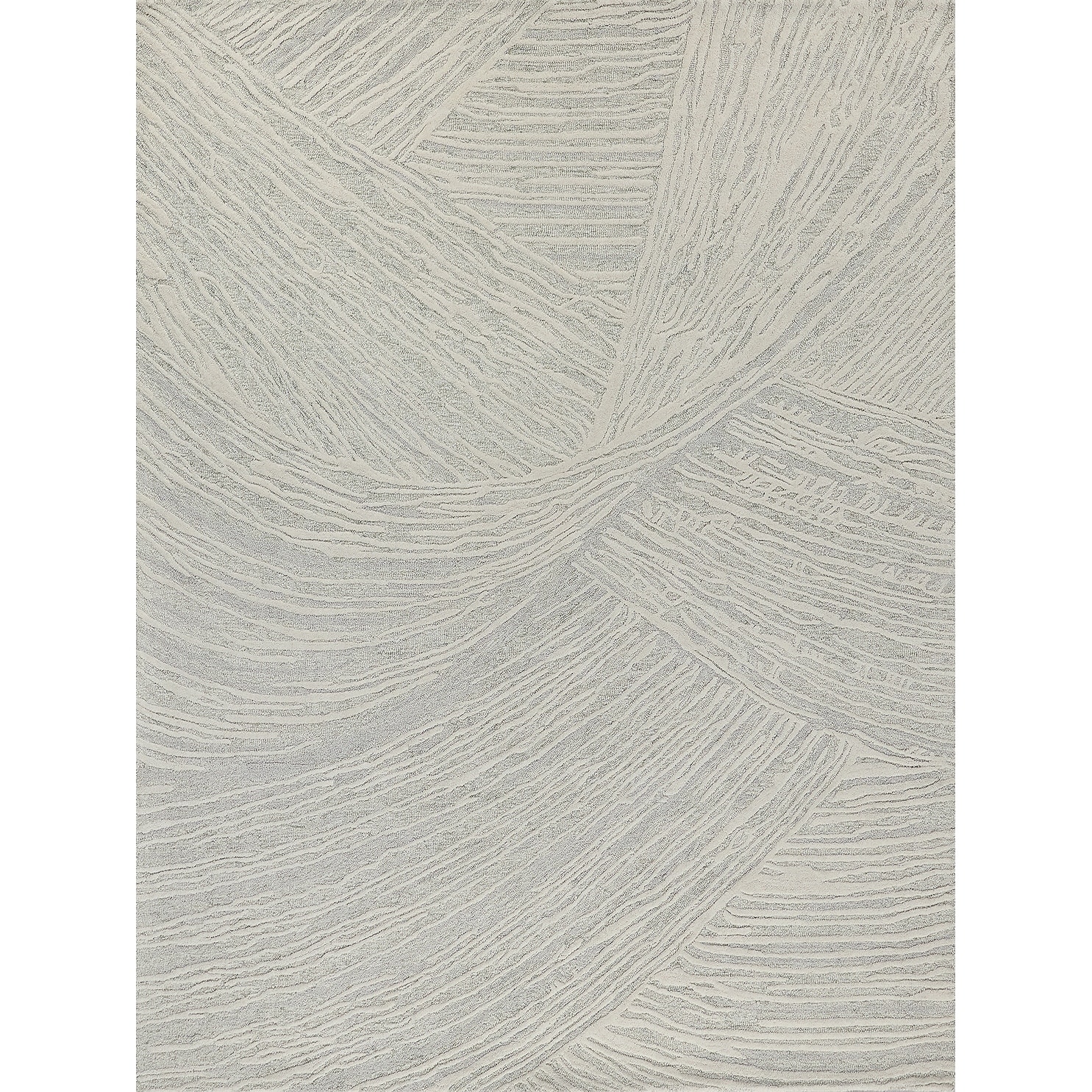 Entro hand-tufted New Zealand Wool Sage Green/Ivory Area Rug
