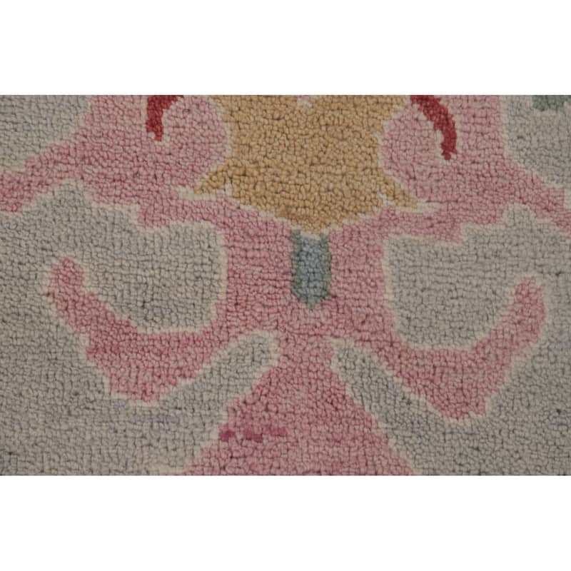 Oushak Area Rug Handmade Oriental Wool Carpet - 8'0"x 10'1"