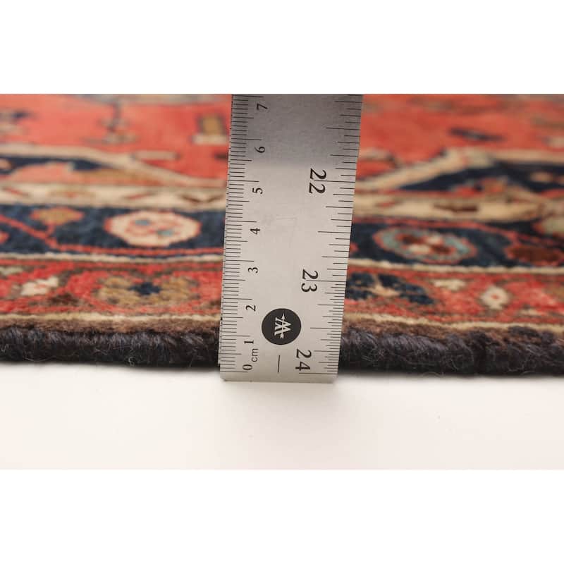 ECARPETGALLERY Hand-knotted Anadol Red Wool Rug - 3'2 x 10'6