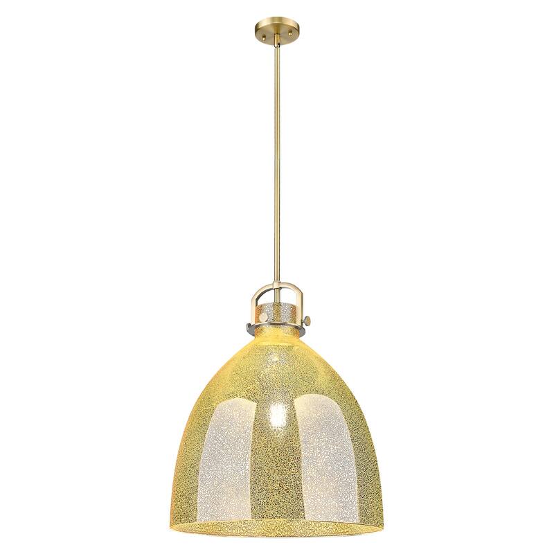 Innovations Lighting 410-1SL-G412-18ME Newton Bell 18" Wide Pendant