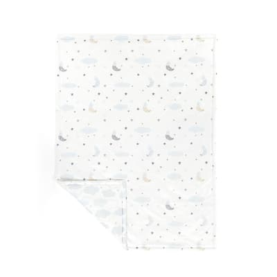 Lush Decor Goodnight Little Moon Reversible Soft & Plush Oversized Blanket - 50" x 36"