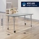 preview thumbnail 36 of 47, 24''W x 48''L Thermal Laminate Activity Table - Adjustable Short Legs