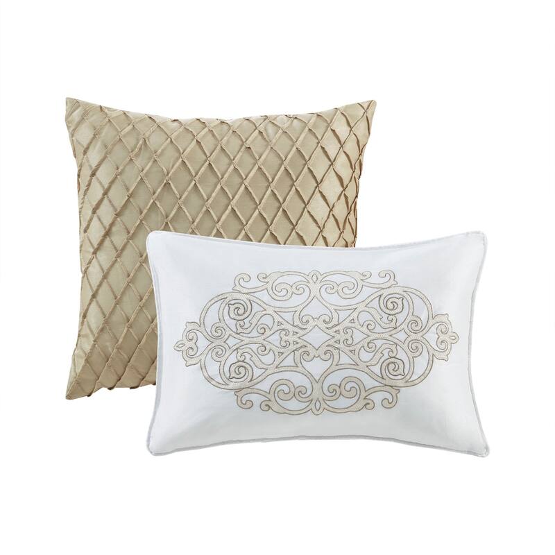 Madison Park Anouk 12 Piece Comforter Set with Cotton Bed Sheets
