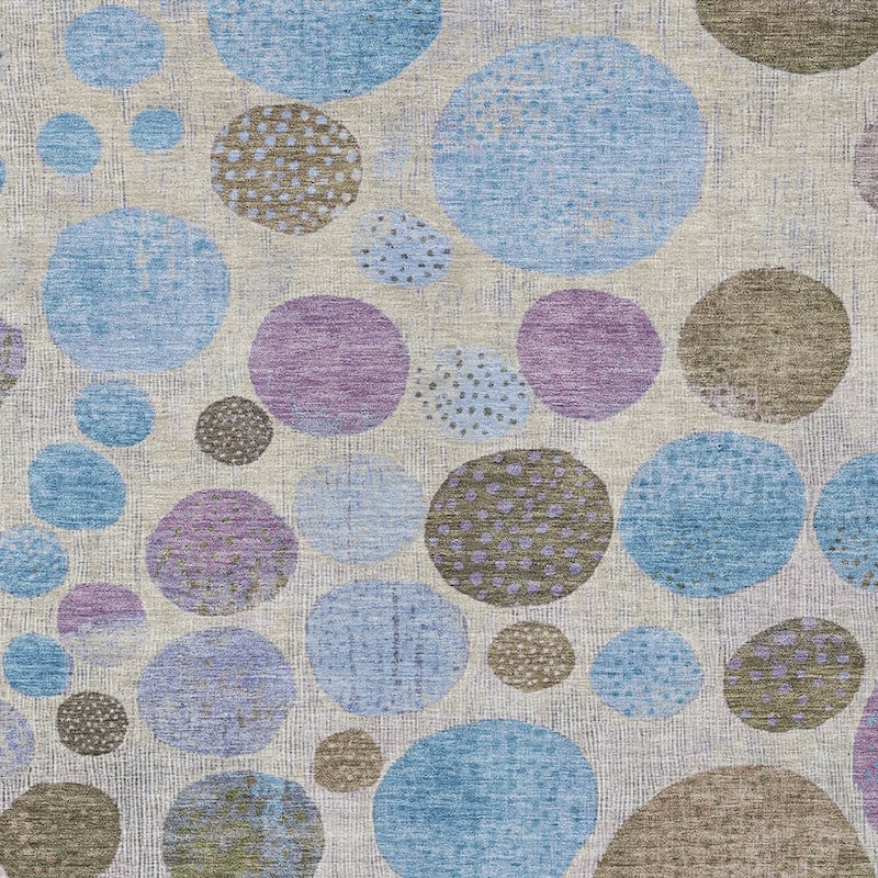HomeRoots Geometric Transitional Rectangle Outdoor Rug