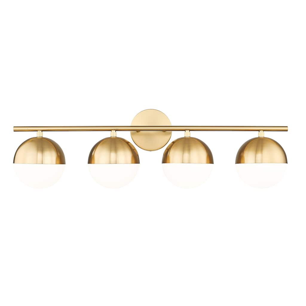 Z-Lite 7517-4V Realm Sphere 4 Light 33" Wide Vanity Light