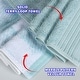 preview thumbnail 6 of 54, Superior Cotton Quick-Drying Solid and Marble 10 Piece Towel Set