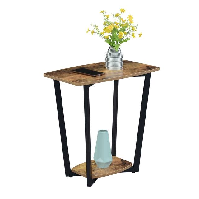 Porch & Den Clouet Modern End Table with Shelf