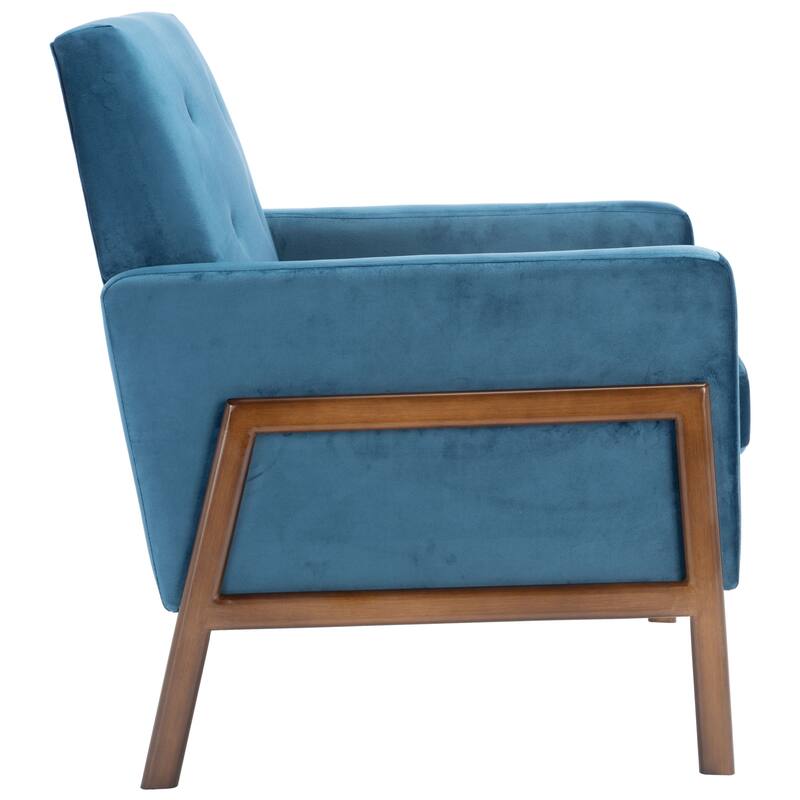 SAFAVIEH Roald Mid-Century Modern Sofa Accent Chair - 29" W x 29" L x 33.5" H