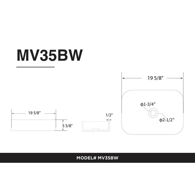20" x 14" Textured Oval Vessel Sink - White Diamond Pattern Exterior with Black Interior - 20" x 14"